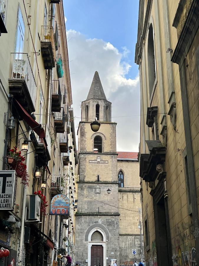 Apartmán Le Scalette A Santa Chiara Neapol Exteriér fotografie