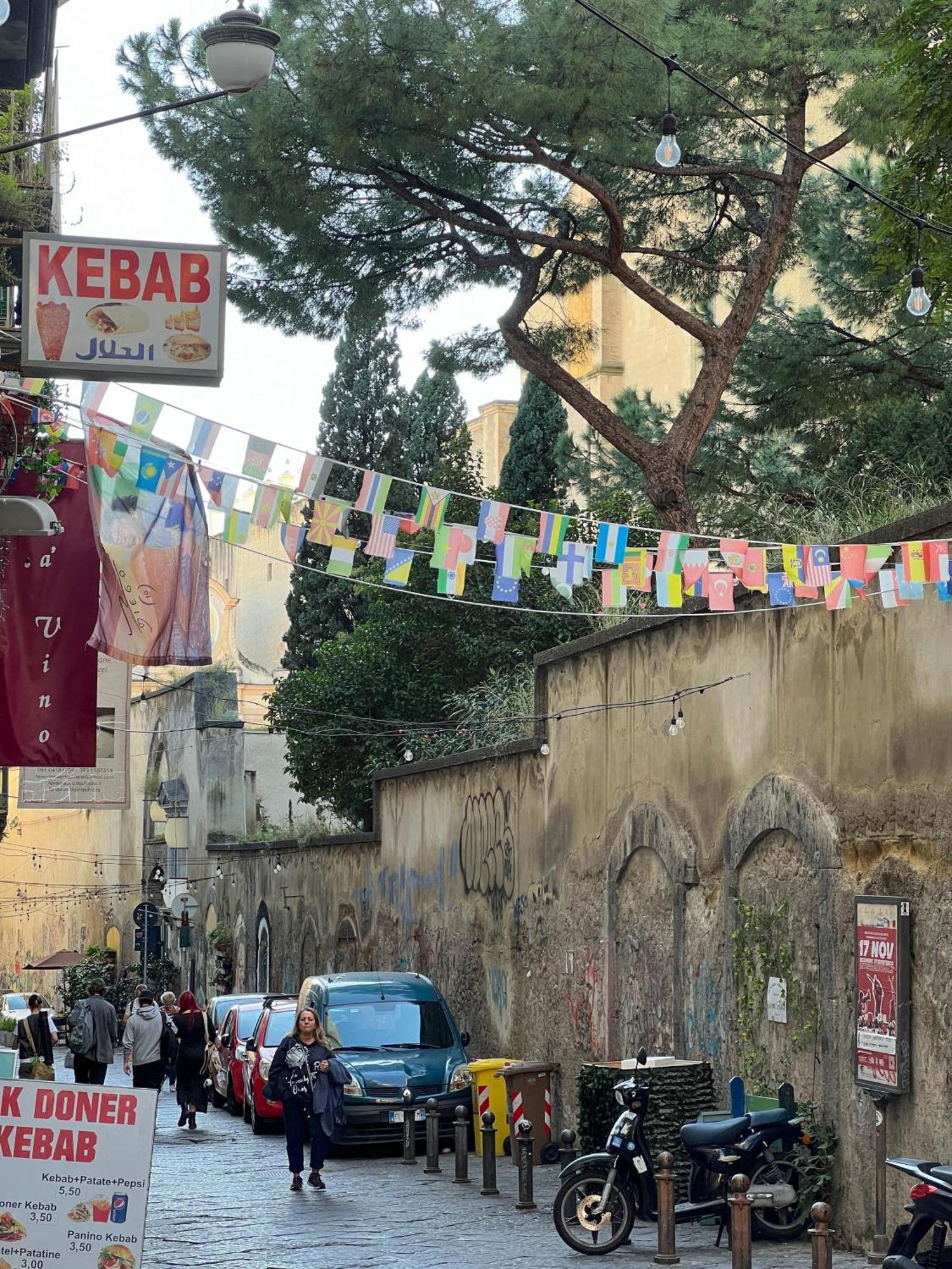 Apartmán Le Scalette A Santa Chiara Neapol Exteriér fotografie